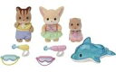 【中古】おもちゃ なかよし赤ちゃんセット -水あそび- 「シルバニアファミリー」