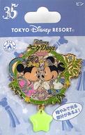 【中古】バッジ・ピンズ ミッキー&ミニー(彦星/織姫) ピンバッジ 「ディズニー七夕デイズ2018」 東京ディズニーリゾート限定