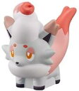 【中古】食玩 トレーディングフィギュア 14.ゾロア(ヒスイのすがた) 「ポケモンキッズ 思い出のポケモンGET!編」