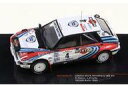 【中古】ミニカー 1/43 ランチア デルタ インテグラーレ 16V1990年サファリラリー A.Fiorio/L.Pirollo #4 [RAC425B]