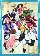 【中古】クリアファイル キービジュアル(縦長) A4クリアファイル 「シェーキーズ×七つの大罪 聖戦の予兆」 オリジナル特典