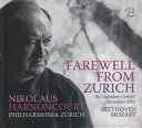 輸入クラシックCD NIKOLAUS HARNONCOURT / FAREWELL FROM ZURICH