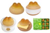 【中古】トレーディングフィギュア 全5種セット 「青柳総本家 カエルまんじゅう マスコット」のサムネイル