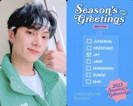 【中古】コレクションカード(男性)/｢ENHYPEN 2023 SEASON’S GREETINGS｣フォトカード ENHYPEN/ジェイ(JAY)/「ENHYPEN 2023 SEASON’S GREETINGS」フォトカード