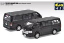 【新品】ミニカー 1/64 SP168 Toyota Hiace 200 Black (Japan Version) [TO23HISP168]