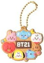 【中古】食玩 キーホルダー 16.集合(2) 「BT21 クッキーチャームコット3」