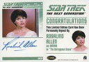 【中古】海外映画 ドラマ/直筆サインカード/Autograph Card/2016 Rittenhouse Star Trek The Next Generation Portfolio Prints Series 2 Trading Cards 直筆サインカード ：Rosalind Allen as Yanar(直筆サイン入り)