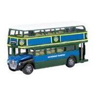 【中古】ミニカー 1/64 James Bond Duble Decker Bus Live and Let Die(ホワイト×ブルーグリーン) 「007 死ぬのは奴らだ」 [79846]