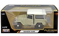 【中古】ミニカー 1/24 Toyota FJ40(ベージュ) [79323PTM]