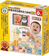 【中古】おもちゃ 自然の恵 お米からうまれたつみきDX 「それいけ!アンパンマン」