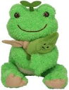【中古】ぬいぐるみ ピクルス(葉っぱ) アース&ピクルス ビーンドール 「pickles the frog-かえるのピクルス-」(3)