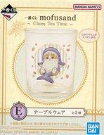 グラス サメにゃん グラス テーブルウェア 「一番くじ mofusand 〜Classy Tea Time〜」 E賞