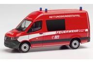 【中古】ミニカー 1/87 メルセデスベンツ スプリンター `18 セミバス “フランクフルト消防署/救助犬部隊” [HE096881]