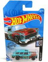 【中古】ミニカー 1/64 CLASSIC ’55 NOMAD(エメラルドグリーン×ブラウン×レッド) 「Hot Wheels ROD SQUAD」 [FYC1...