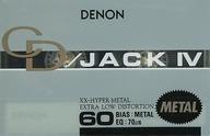 【中古】家電サプライ DENON オーディオカセットテープ CD/JACK IV 60分 メタルカセットテープ [KCD4-60]