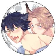 バッジ・ピンズ 狼くんが可愛すぎてHできない 「LiQulle pathos 缶バッジ 01.公式イラスト」
