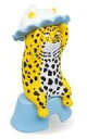 【中古】トレーディングフィギュア ヒョウ 「pokefasu シャンプーキャット」