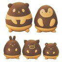 【中古】トレーディングフィギュア 全5種セット 「パンダの穴 ずん栗アニマル」