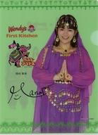 【中古】クリアファイル 岡村茉奈 オリジナルA5クリアファイル 「ファーストキッチン×ラストアイドル コラボキャンペーン第2弾」 メニュー注文特典第2弾