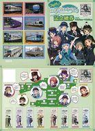 【中古】キャラカード 集合/北神弓子 記念硬券セット 「鉄道むすめ〜鉄道制服コレクション〜つなげて!全国“鉄道むすめ”巡り」 谷上駅限定
