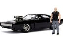 【新品】ミニカー 1/24 Build N Collect 1970 Dodge Charger (Street) W/Dom Toretto Figure 97059-1970 Dodge Charger (Street) 30659-Dom Toretto Figure Glossy Black 727U Flesh Color 「ワイルド スピード」