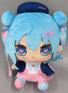 【中古】ぬいぐるみ 初音ミク(A/口閉じ) きゅるまるBIGぬいぐるみ-恋するセーラー服- 「VOCALOID」