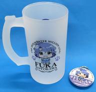 【中古】マグカップ・湯のみ 豊川風花 ミニッチュ フルカラージョッキ＆缶栓抜きセット 「アイドルマスター ミリオンライブ!」