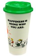 【中古】マグカップ 湯のみ スヌーピー兄弟 リユーザブルカップ オフホワイト PEANUTS Snoopy Brothers 473ml 「PEANUTS(SNOOPY)×スターバックスコーヒー」