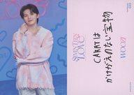 【中古】コレクションカード(男性)/｢SEVENTEEN 2023 JAPAN FANMEETING ’LOVE’｣ランダムフォトカード 033：SEVENTEEN/WOOZI(ウジ)/「SEVENTEEN 2023 JAPAN FANMEETING ’LOVE’」ランダムフォトカード