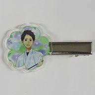 【中古】アクセサリー(非金属) 鳴宮湊 「ツルネ -つながりの一射-×ロールアイスクリームファクトリー トレーディングヘアクリップ」
