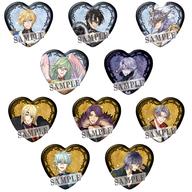 【中古】バッジ・ピンズ 全10種セット 「夢職人と忘れじの黒い妖精 缶バッジコレクション シュヴァリエ..