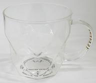 【中古】マグカップ・湯のみ TEAVANA ハンドルグラスファセットクリア 「スターバックスコーヒー」のサムネイル