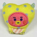 【中古】バッジ・ピンズ TATA(ブイ) オリジナルぬいぐるみバッジ(ベビーモンスター) 「BT21」 ファミリーマート限定(3)