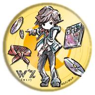 【中古】バッジ・ピンズ(キャラクター) ガイ(岸和田凱) 「W’z<<ウィズ>> 缶バッジ 01.グラフアートデザイン」