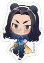 【中古】シール・ステッカー 場地圭介(パンダ耳チャイナ) ダイカットステッカー 「東京リベンジャーズ」