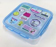 【中古】食器 集合 保存容器 ブルー 「PEANUTS(SNOOPY)×ローソン サンリオ当たりくじ スヌーピー当たりくじ」 7賞