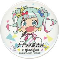 【中古】バッジ ビンズ 七咲ニコル(SDイラスト) 缶バッジ 「Tokyo 7th シスターズ 6 7 8th Anniversary Live Along the way」 ナナシス放送局会員限定配布グッズ