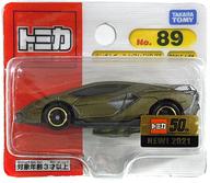 【中古】ミニカー 1/66 ランボルギーニ シアン FKP 37(カーキ) 「トミカ No.89」