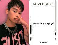 コレクションカード(男性)/CD｢MAVERICK｣(MOOD ver. )封入特典フォトカード THE BOYZ/JUYEON(ジュヨン)/CD「MAVERICK」(MOOD ver. )封入特典フォトカード