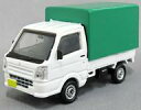 【中古】ミニカー ホワイト+幌セット 「1/64 スズキ キャリイコレクション2 荷物付き」