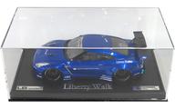 【中古】ミニカー 1/18 Liberty Walk LB-WORKS R R35 GT-R -GT Wing Ver.-(メタリックブルー) [EML002I-SP]