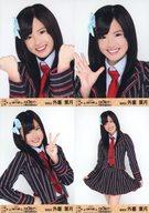 【中古】生写真(AKB48・SKE48)/アイドル/HKT48 ◇外薗葉月/HKT48九州7県ツアー〜可愛い子には旅をさせよ〜 会場限定販売生写真 4種コンプリートセット