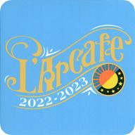 【中古】コースター L’Arc～en～Ciel(ライトブルー) オリジナル コースター 「L’Arcafe 2022-2023」 後期ドリンク注文特典