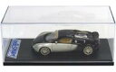 【中古】ミニカー 1/43 Bugatti Veyron Study 2003 with rear Aileron(ダークブラウン×シルバー) [LS114E]