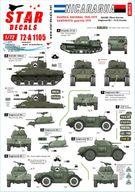 【新品】塗料・工具 1/72 現用 ニカラグア 国家警備隊とサンディニスタ民族解放戦線 デカール [SD72-A1105]