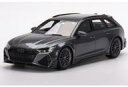 【中古】ミニカー 1/18 アウディ ABT RS6-R(デイトナグレー) 「TOP SPEEDシリーズ」 [TS0455]