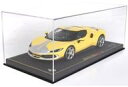 【新品】ミニカー 1/18 Ferrari 296 GTB Assetto Fiorano Yellow Modena ケース付 [P18211CV]