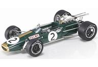 【中古】ミニカー 1/18 ブラバム BT24 1967 メキシコGP 3rd #2 D.ハルム 「GP REPLICASシリーズ」 [GRP122B]