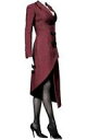 【中古】ドールアクセサリー 1/6用 2023春ウーマンズコートセットC(Red)