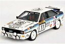 【新品】ミニカー 1/43 アウディ クアトロ 1985年1000湖ラリー L. Lampi/P. Kuukkala #11 [RRfi26]